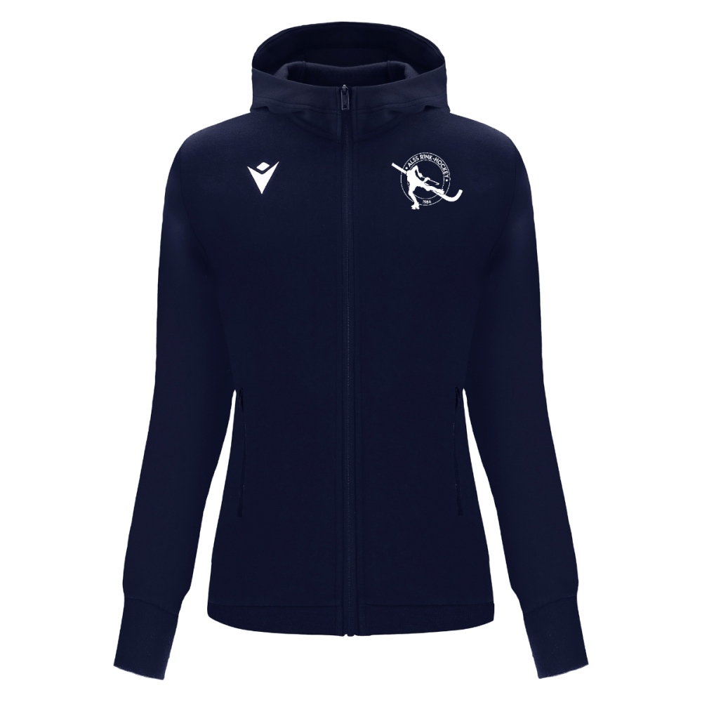 Macron Veste femme  coton drum navy  logo brodé | Image 1