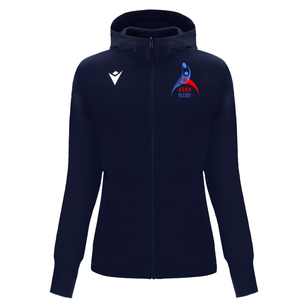 Macron Veste femme drum navy avec logo brodé | Image 1