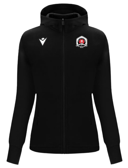 Macron Veste femme drum noire avec logo brodé | Image 1