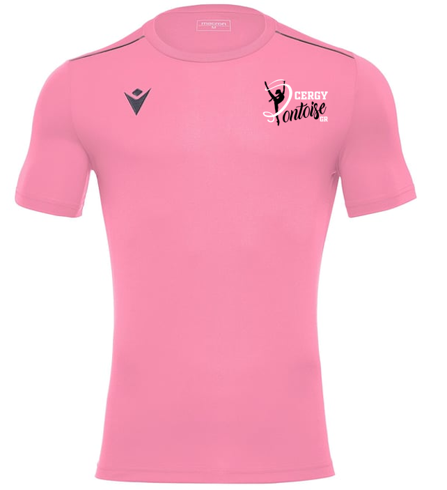 Macron Maillot rigel hero rose - logoté + dos | Image 1