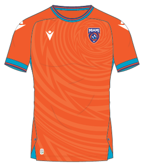 Macron Miami m24 match away shirt slim ss jr | Image 1