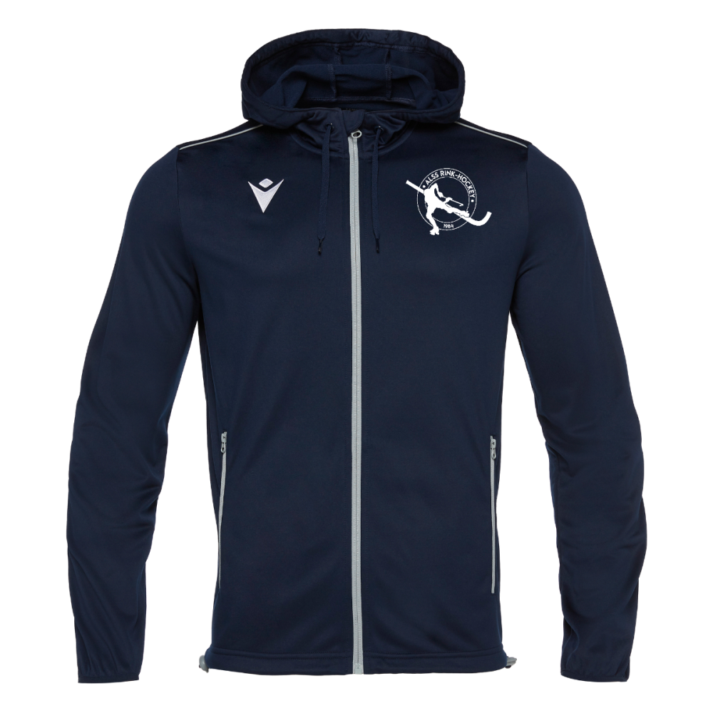 Macron Veste capuche freyr navy logo brodé | Image 1