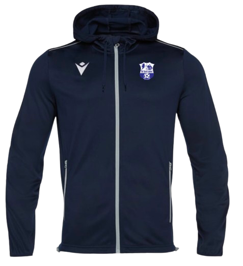 Macron Veste de sortie à capuche freyr navy avec logo brodé | Image 1