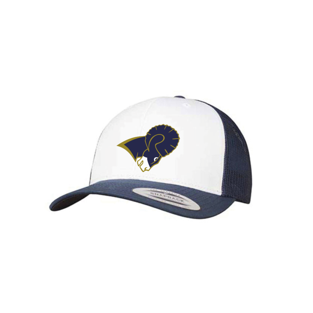 Macron Rams retro trucker cap navy/wht | Bild 1