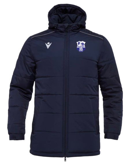 Macron Parka gyor navy avec logo brodé | Image 1