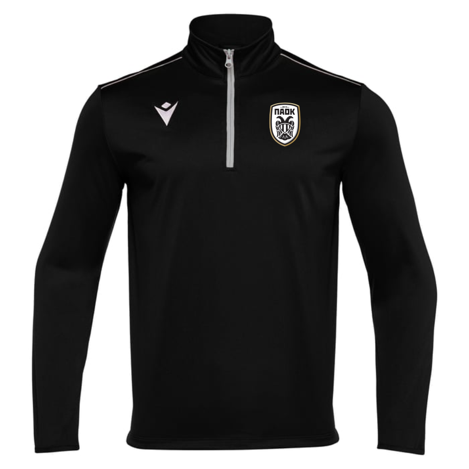 havel 1/4 zip jersey BLK | PAOK KOMOTINIS