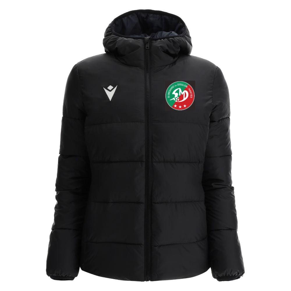 Macron Doudoune femme  makalu noire  logo brodé | Image 1