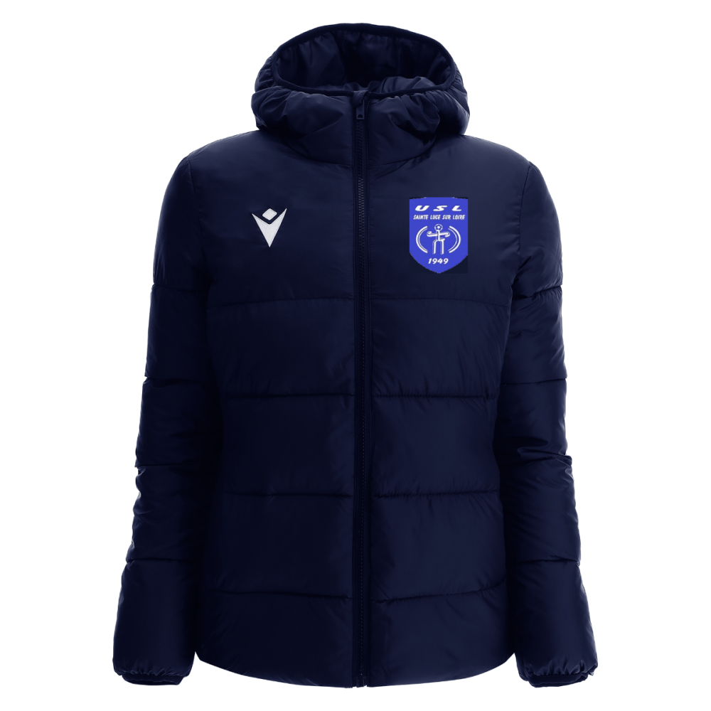 Macron Doudoune femme makalu navy, logo brodé | Image 1