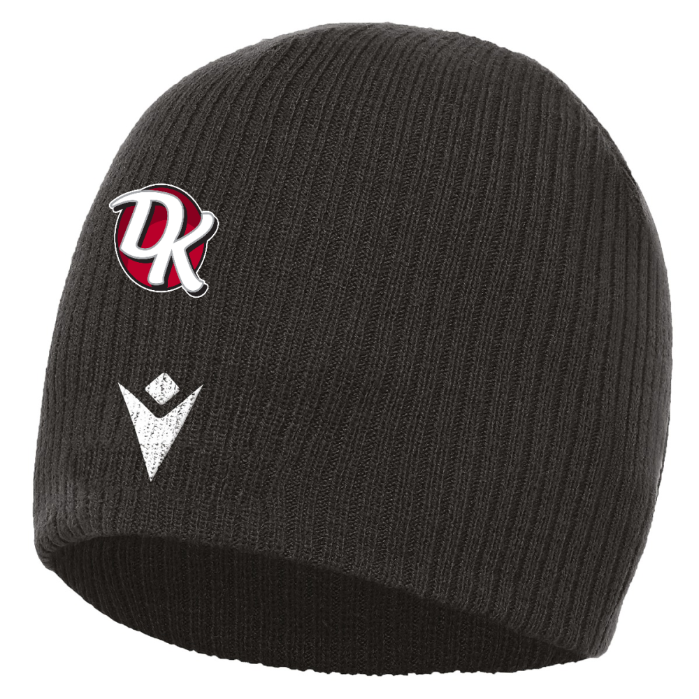 Macron Bonnet metel noir avec logo brodé | Image 1