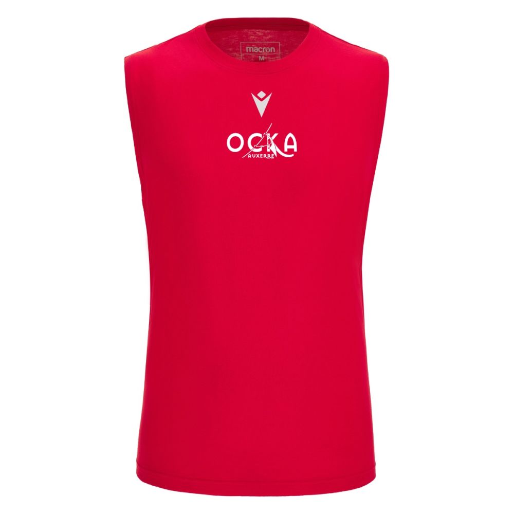 Macron Mp 151 hero maillot rouge sans manches | Image 1