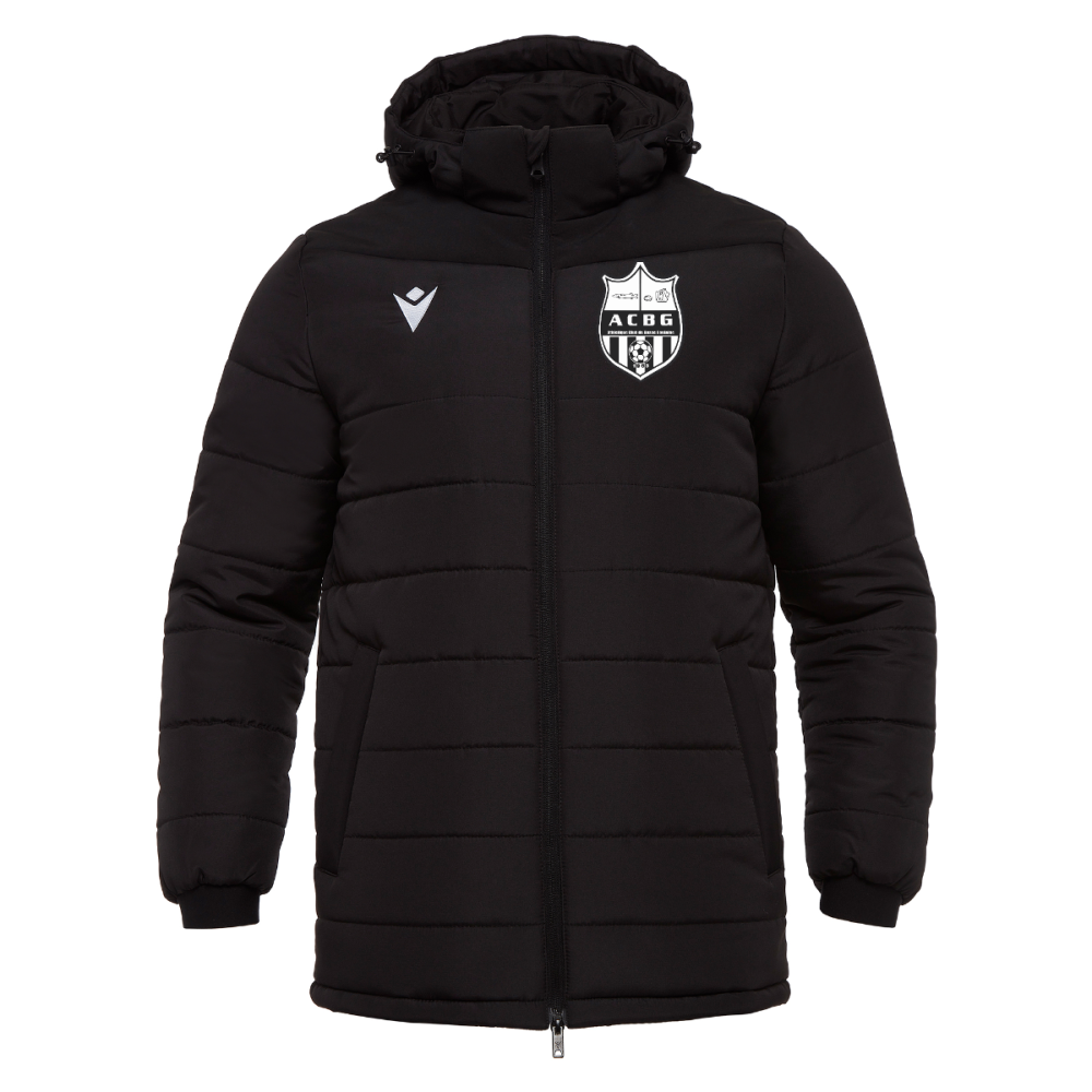 Macron Parka narvik noire avec écusson | Image 1