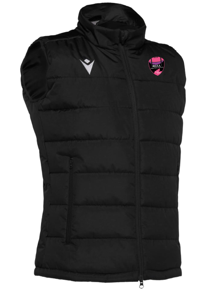 Macron Doudoune  osmk noire avec logo brodé | Image 1