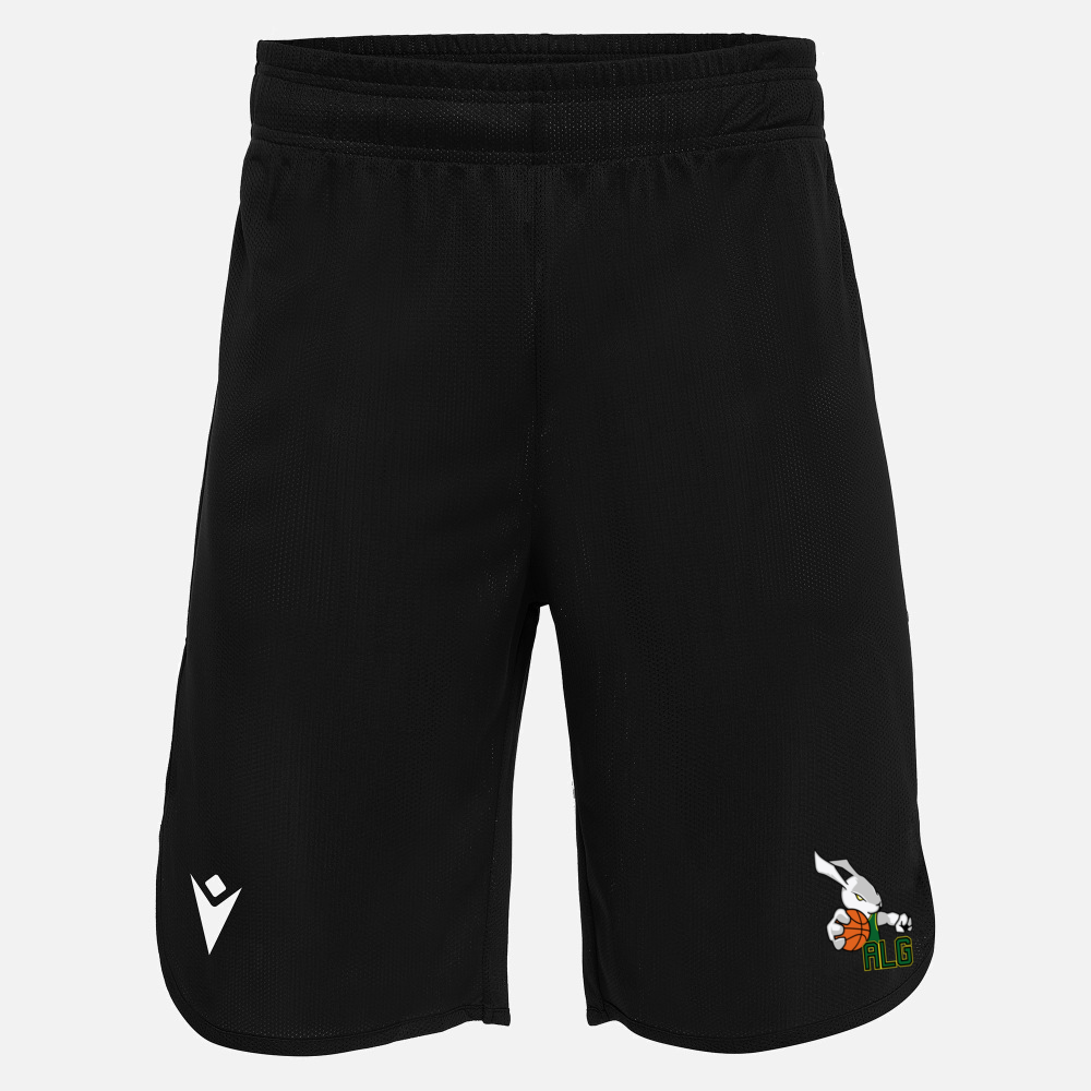 Macron Short oxide hero noir avec logo floqué | Image 1