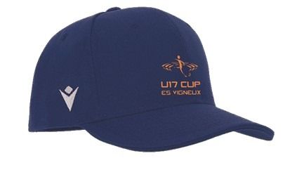 Macron Casquette pepper navy logo floqué | Image 1