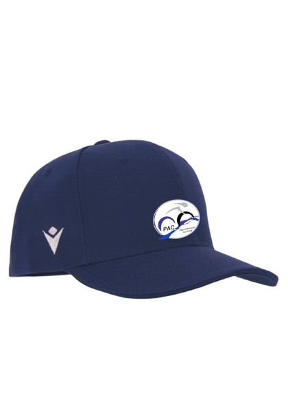 Macron Casquette pepper navy avec logo brodé | Image 1