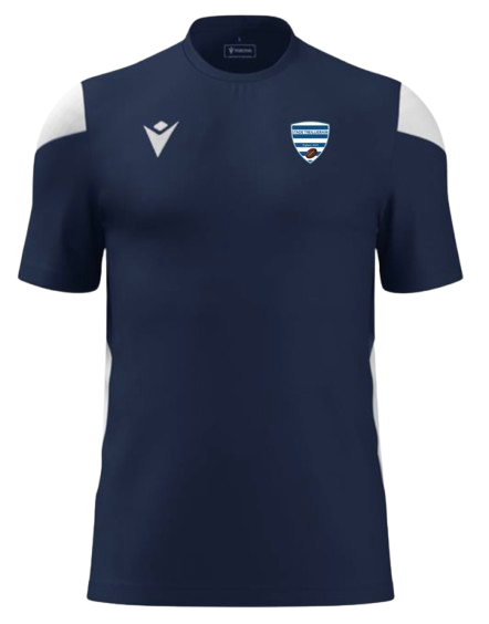 Macron Maillot polis navy/blanc avec écusson | Image 1