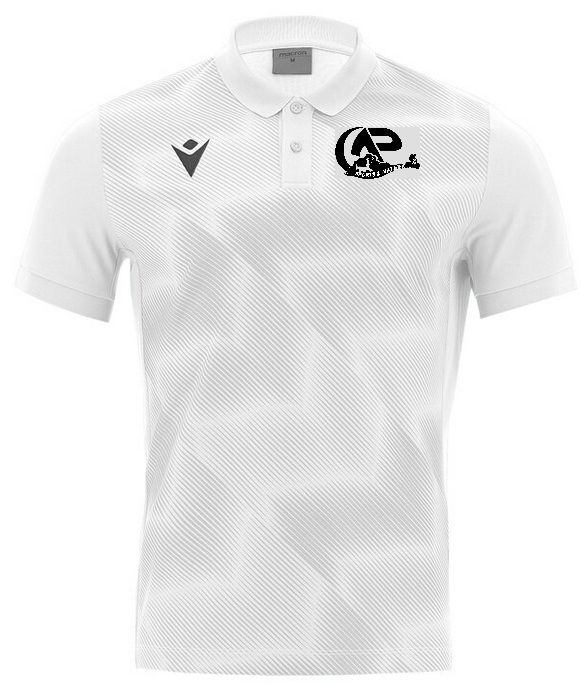Macron Polo polyester thavil blanc | Image 1