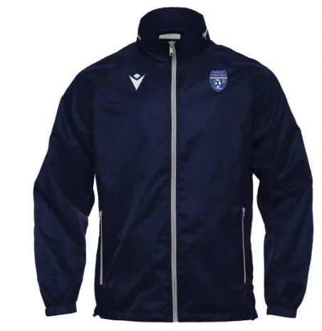 Macron Coupe vent praia hero navy avec écusson | Image 1