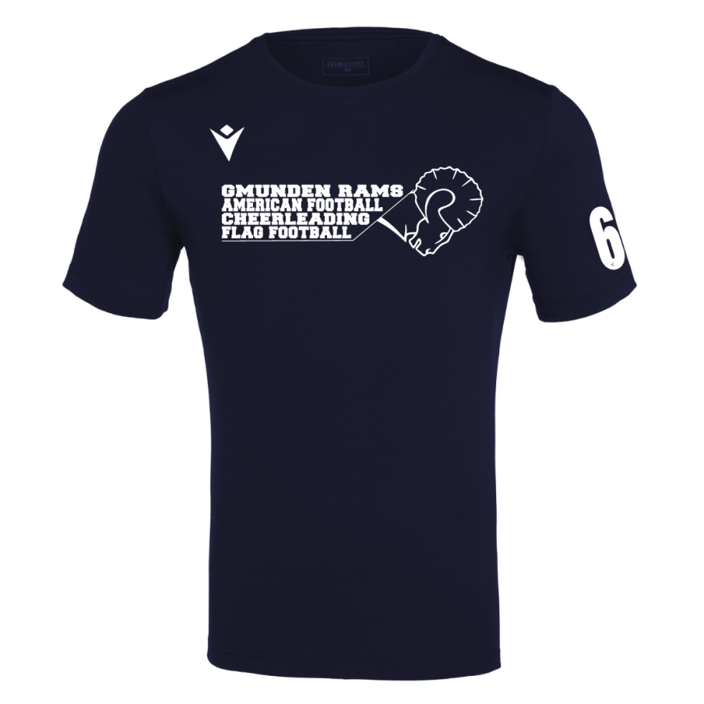 Macron Rams all t shirt nav ss | Bild 1