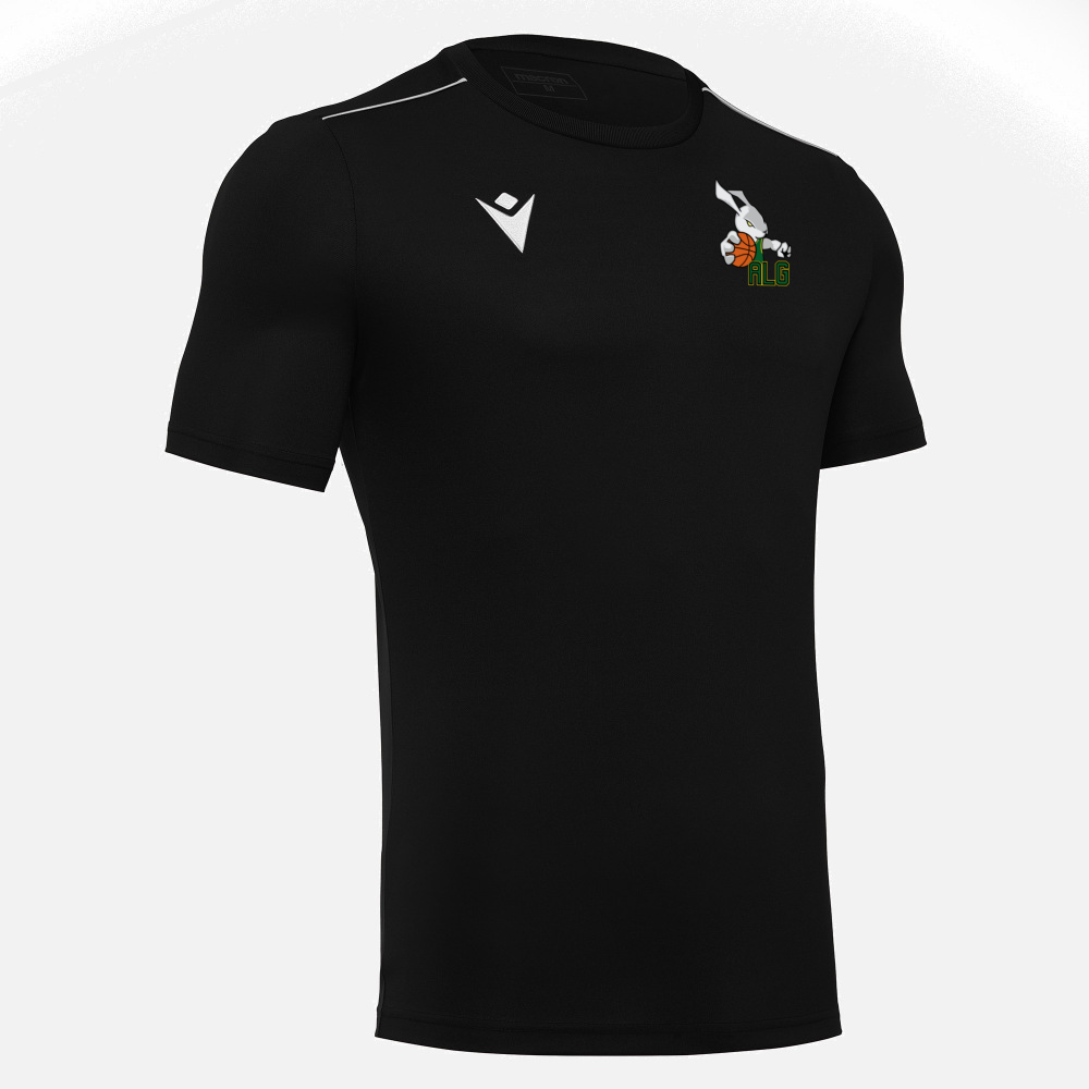 Macron Surmaillot rigel hero noir , logo floqué | Image 1