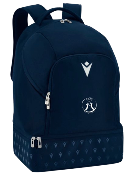 Macron Rookie sac à dos navy avec logo brodé | Image 1