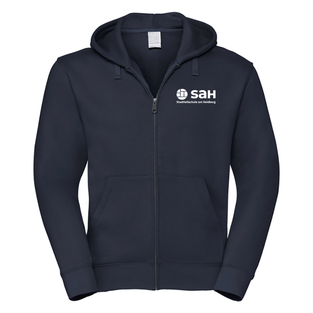 Macron Hooded zip sah media team, navyblau | Bild 1