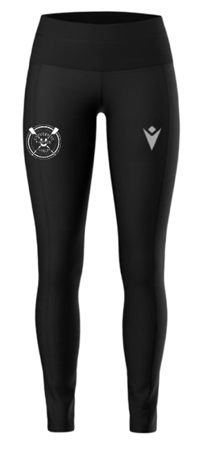 Macron Leggin femme sarez noir avec logo floqué | Image 1