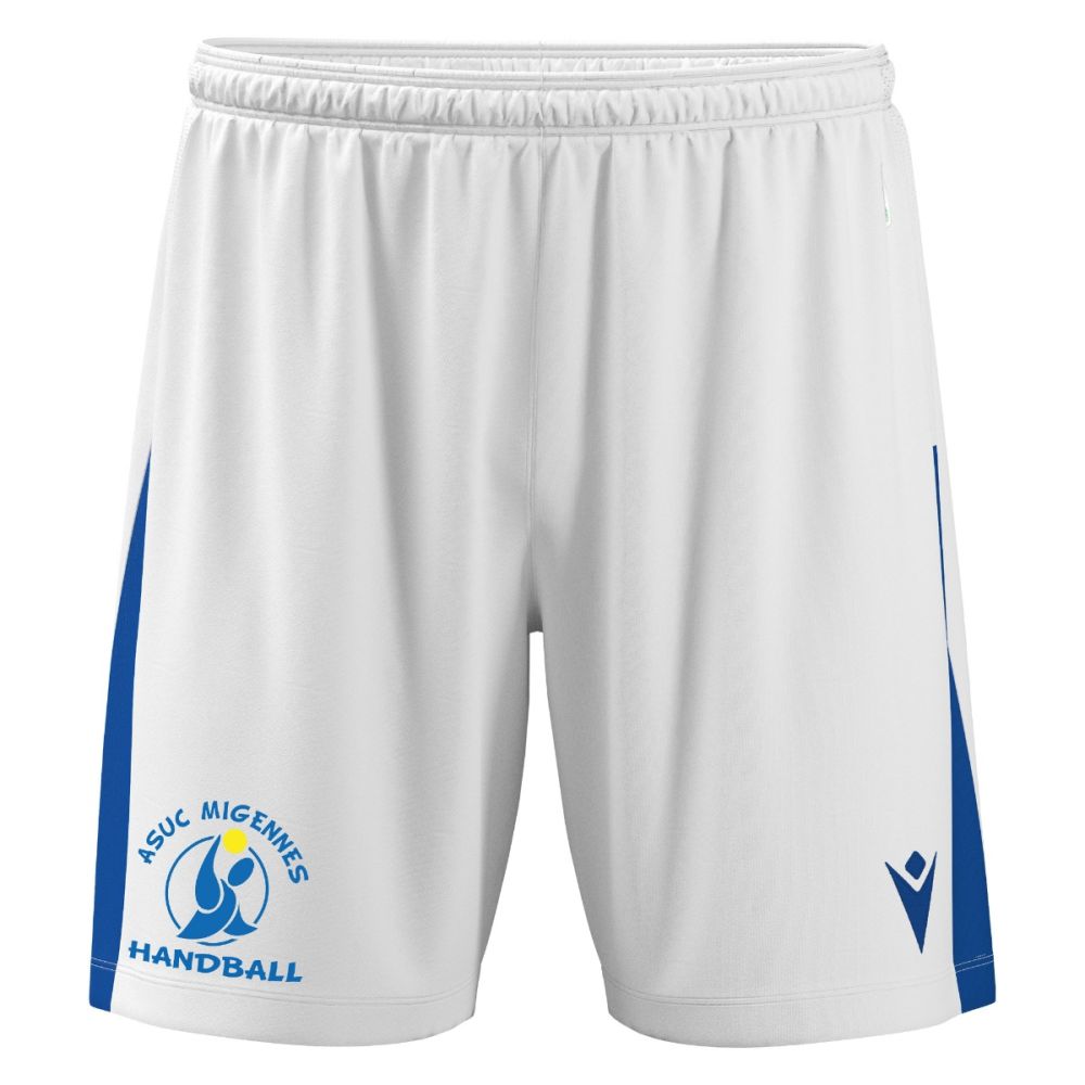 Macron Skara short blanc / bleu roy | Image 1