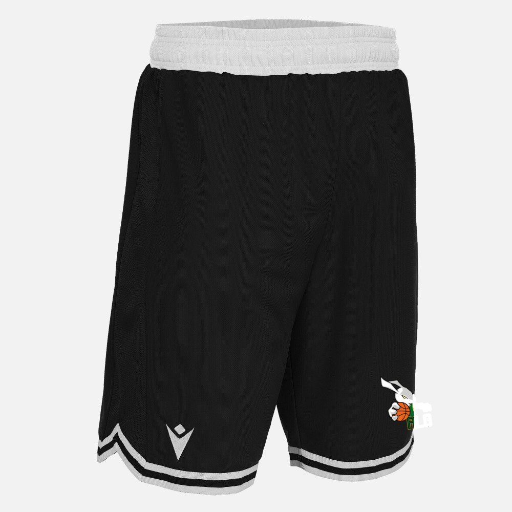 Macron Short thorium noir avec logo floqué | Image 1