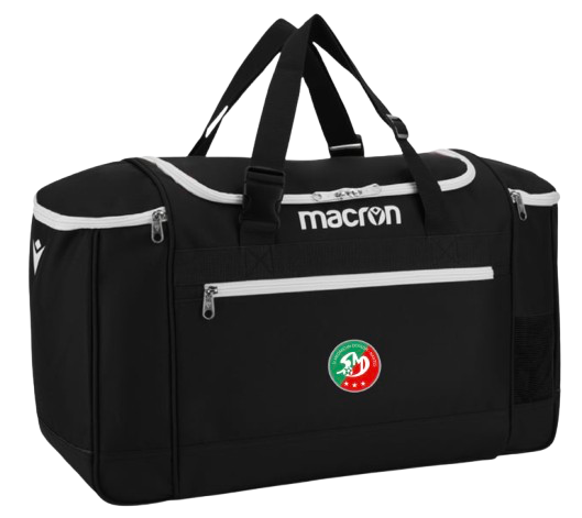 Macron Sac de sport trip m noir avec logo brodé,  48,3 l | Image 1