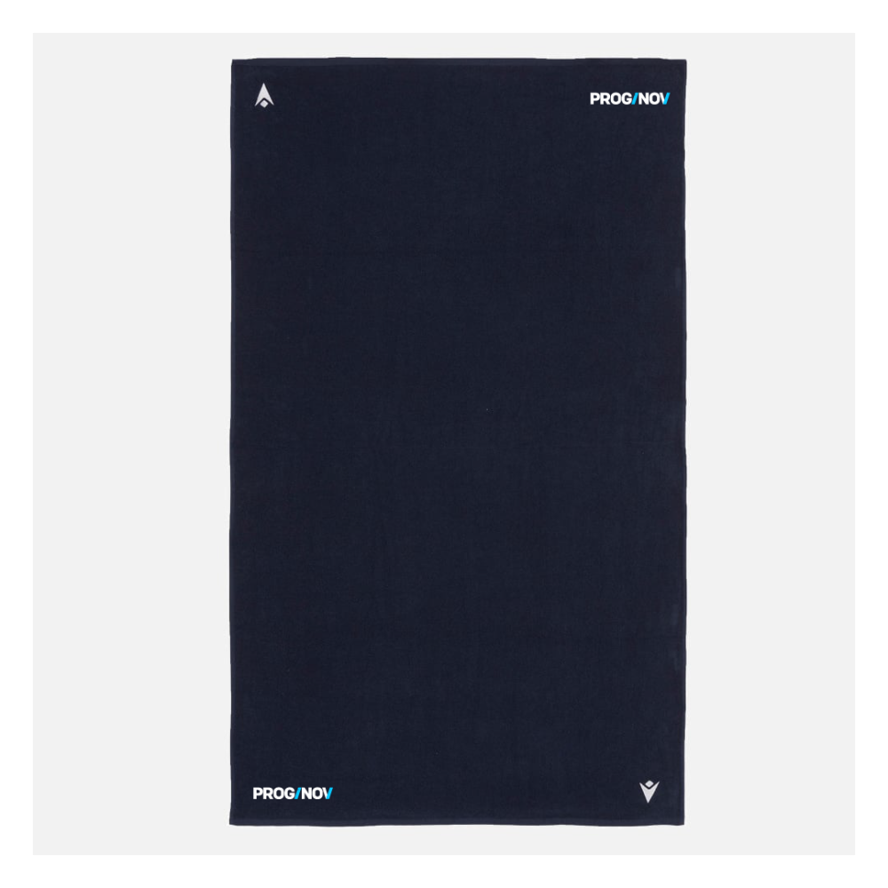 Macron Serviette twister navy avec logo brodé | Image 1