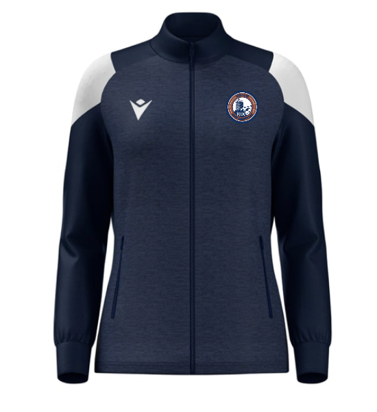 Macron Veste femme valkyria navy avec écusson | Image 1