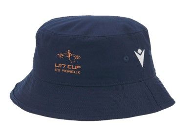 Macron Bob vibe navy logo floqué | Image 1