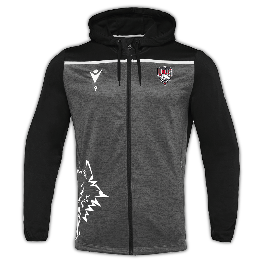 Macron Aether full zip hoody blk/wht | Bild 1