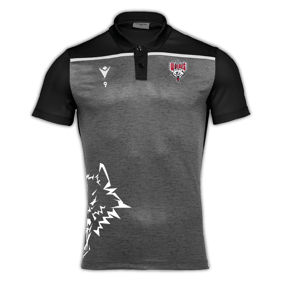 Macron Jumeirah polo blk/wht | Bild 1