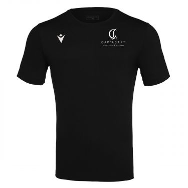 T-shirt noir boost hero logo sérigraphié