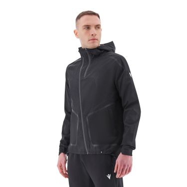 Veste 1/4 zip à capuche technique waterproof kea