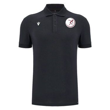 Chalki polo leggera con colletto in maglieria jacquardata