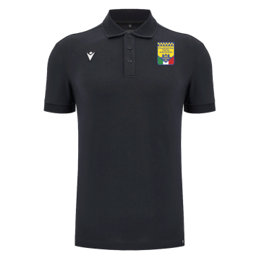 Chalki polo leggera con colletto in maglieria jacquardata