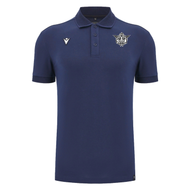Chalki polo leggera con colletto in maglieria jacquardata