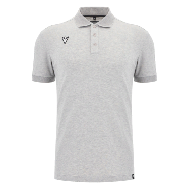 Chalki lightweight polo with jacquard knit collar sr