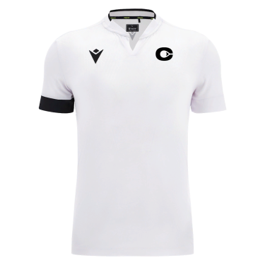 Magister technisches poloshirt mit stehkragen