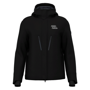 Winterfall wattierte wasserdichte jacke mit kapuze