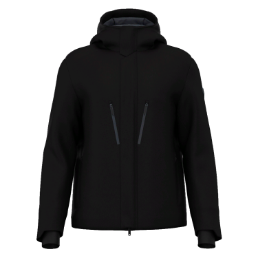 Winterfall padded waterproof jacket with hood sr