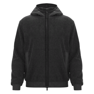 Sapporo kapuzenpullover aus teddy