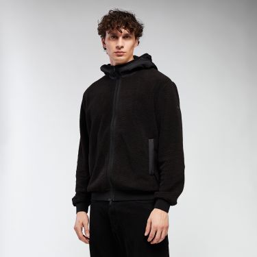 Sapporo sweat teddy zippé avec capuche
