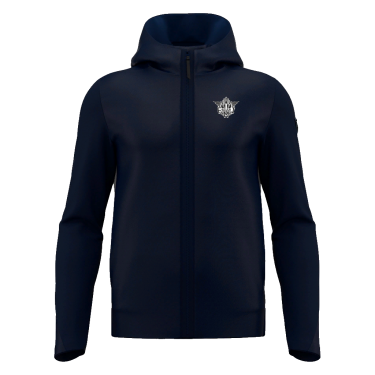Midnight felpa full zip con cappuccio