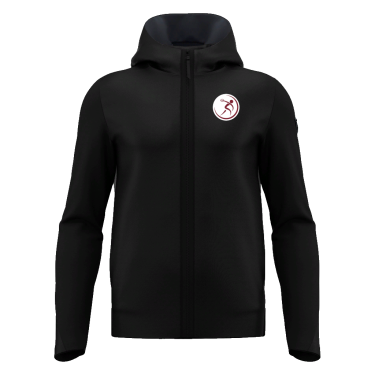 Midnight felpa full zip con cappuccio