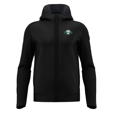 Midnight felpa full zip con cappuccio