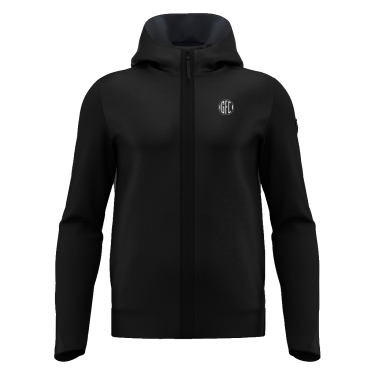 Midnight felpa full zip con cappuccio